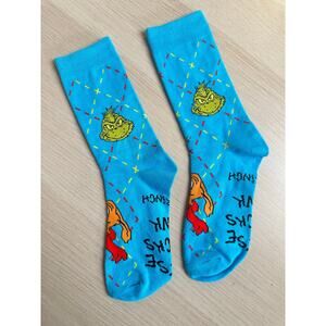 Limited McDonald's x The Grinch blue socks - OS - New